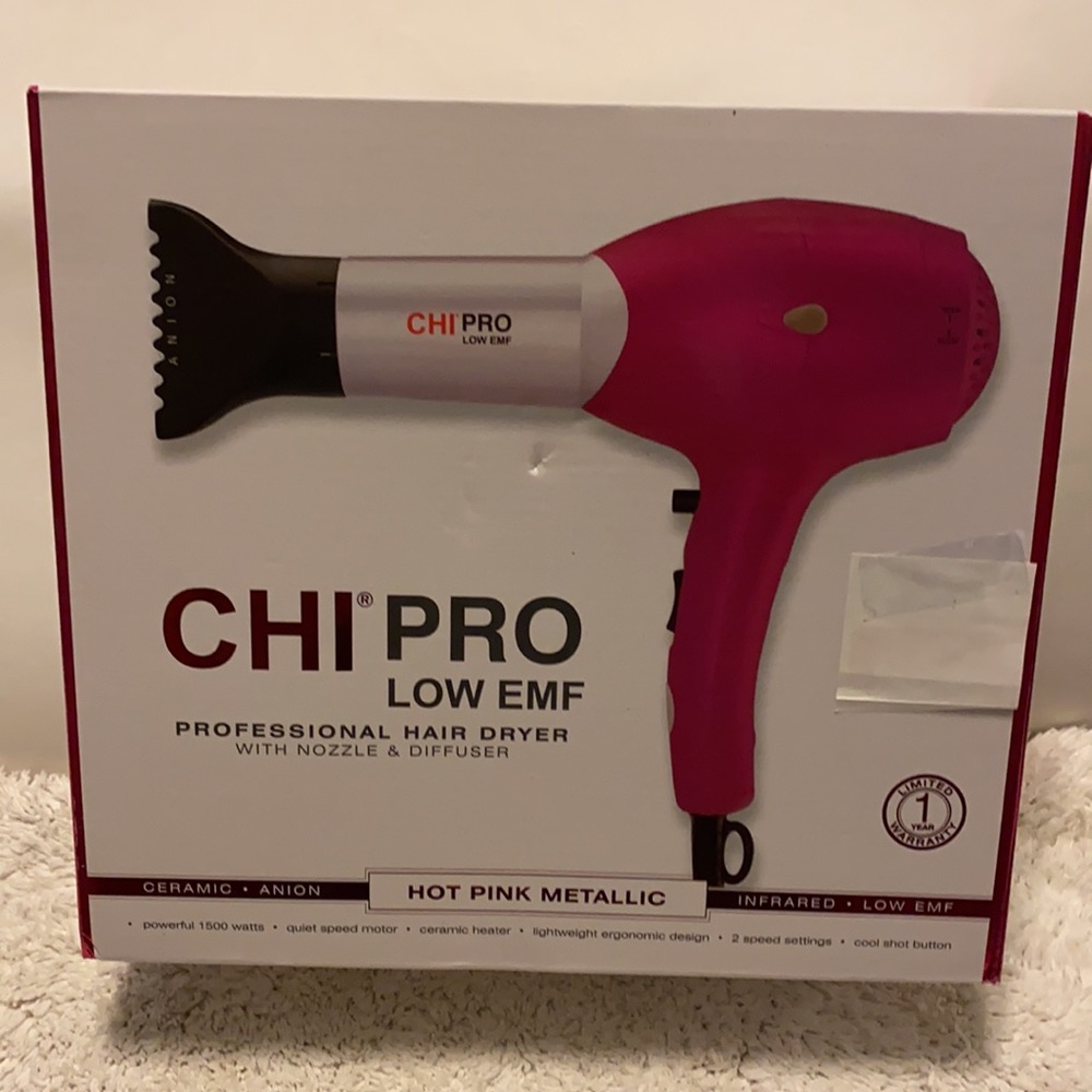 Chi Pro PINK professional hair dryer